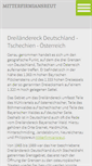 Mobile Screenshot of dreilaendereck-bayerischer-wald.com
